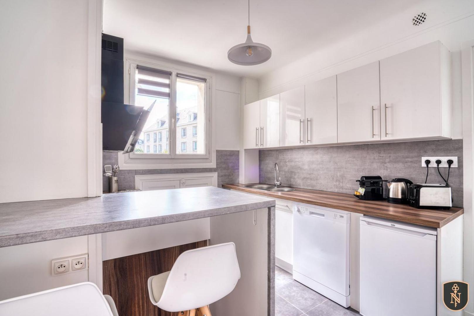 La Casa Bella — Chic & Modern Downtown Apartment Caen Exterior foto