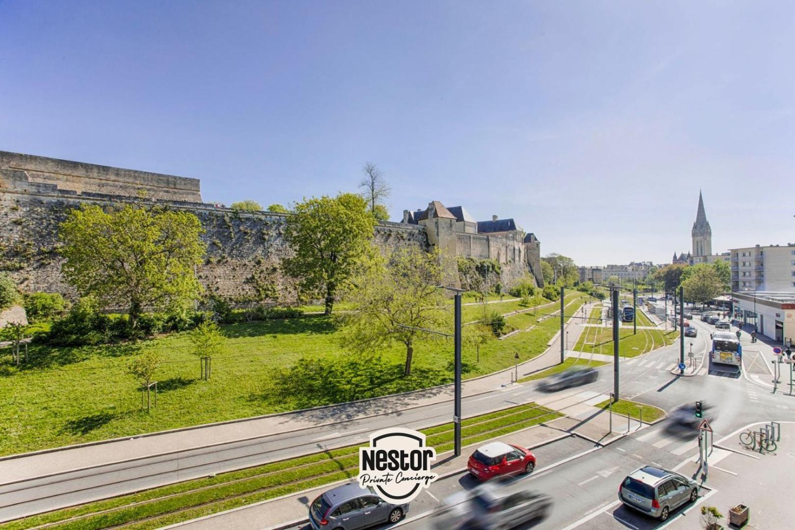 La Casa Bella — Chic & Modern Downtown Apartment Caen Exterior foto
